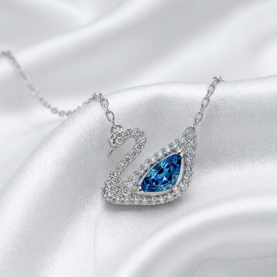 swan necklace