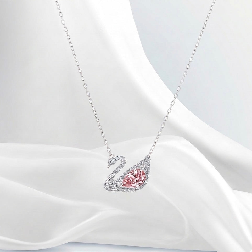 swan necklace