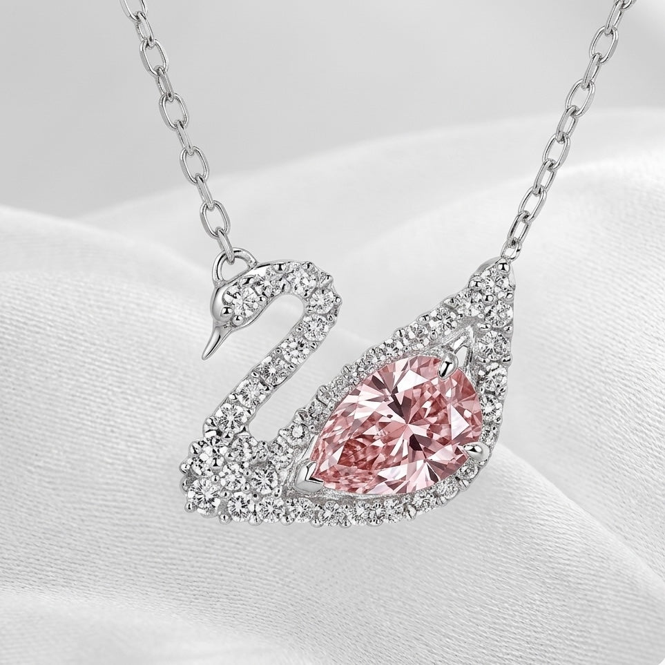 swan necklace