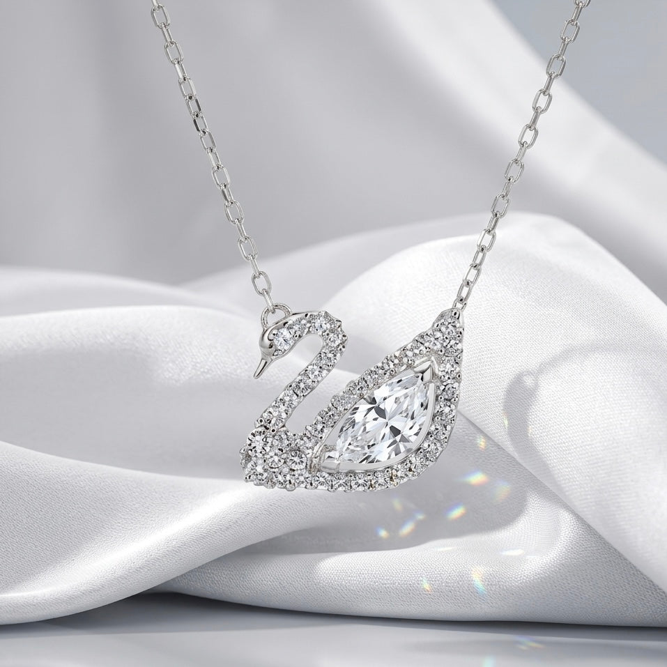 swan necklace