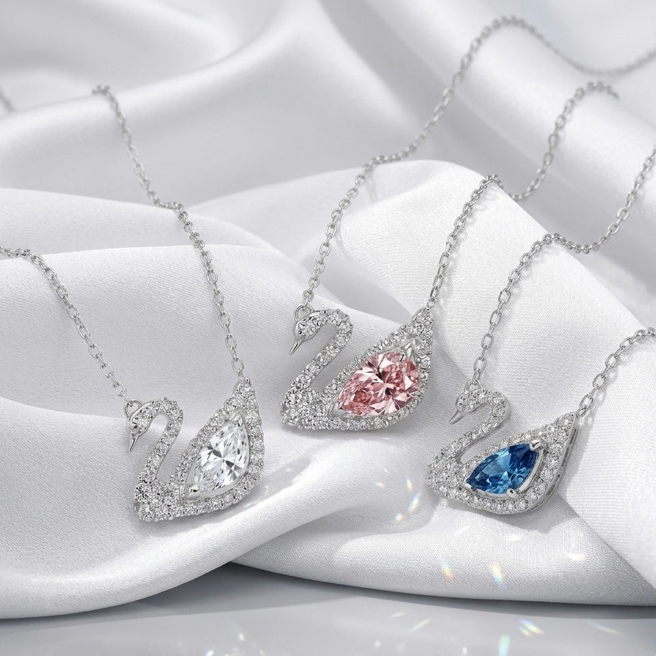swan necklace