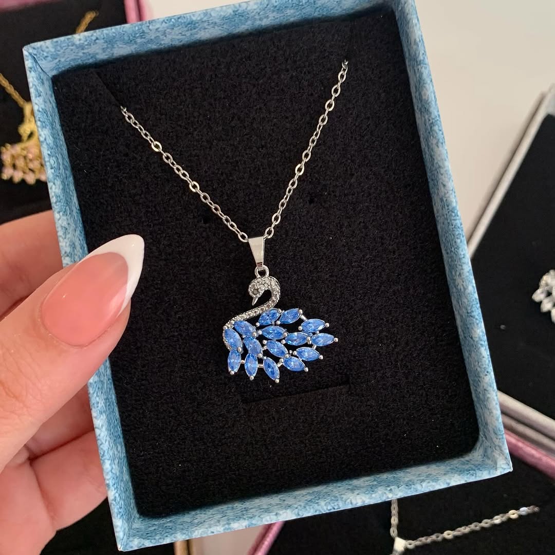 swan necklace